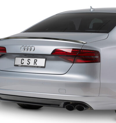 Becquet / Extension CAP pour Audi A8 / S8 D4 (Typ 4H) toutes carrosseries (2009-2017) - Fabriqué en ABS (6 finitions au choix)