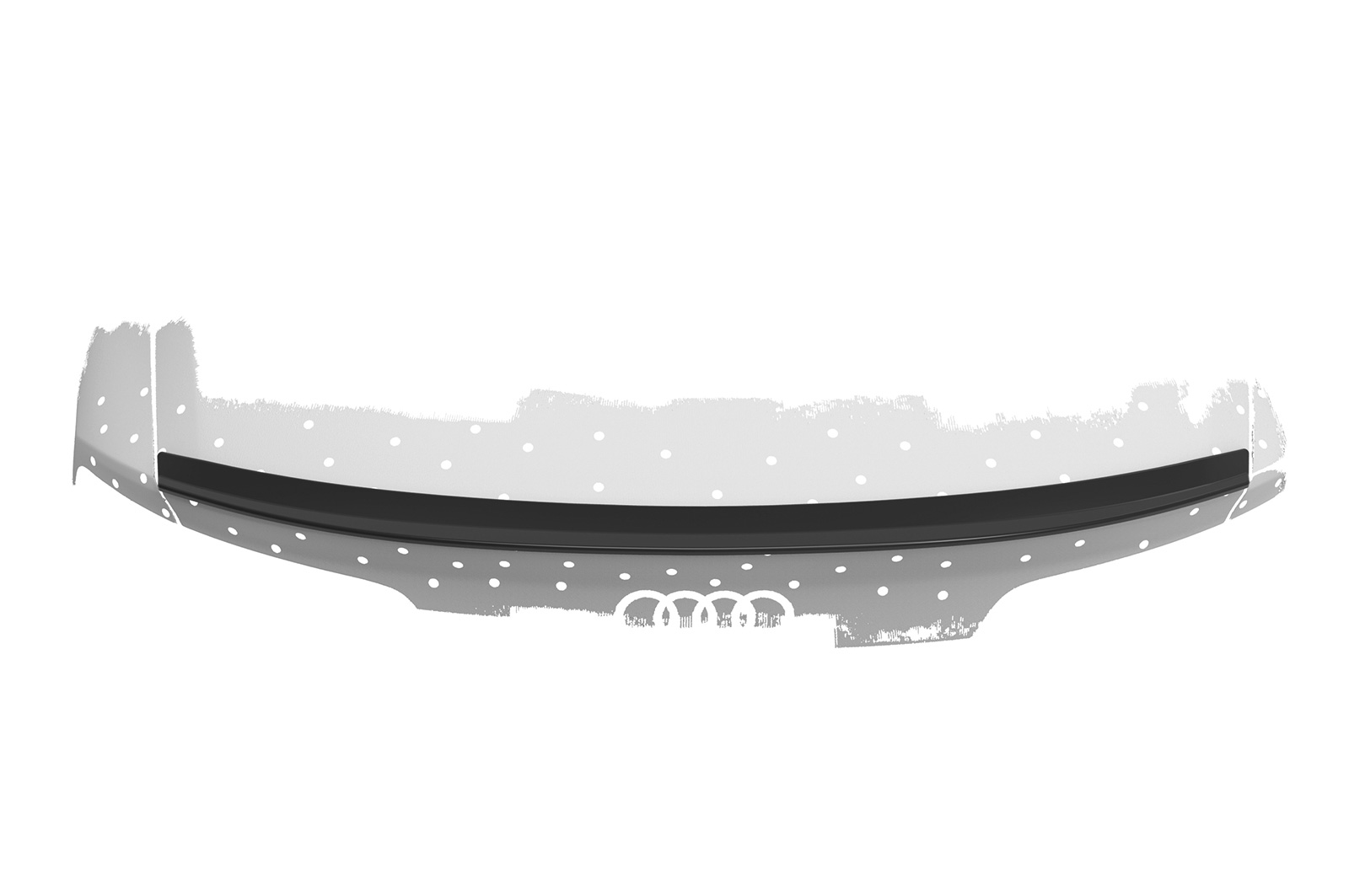 Becquet / Extension CAP pour Audi A8 / S8 D4 (Typ 4H) toutes carrosseries (2009-2017) - Fabriqué en ABS (6 finitions au choix)