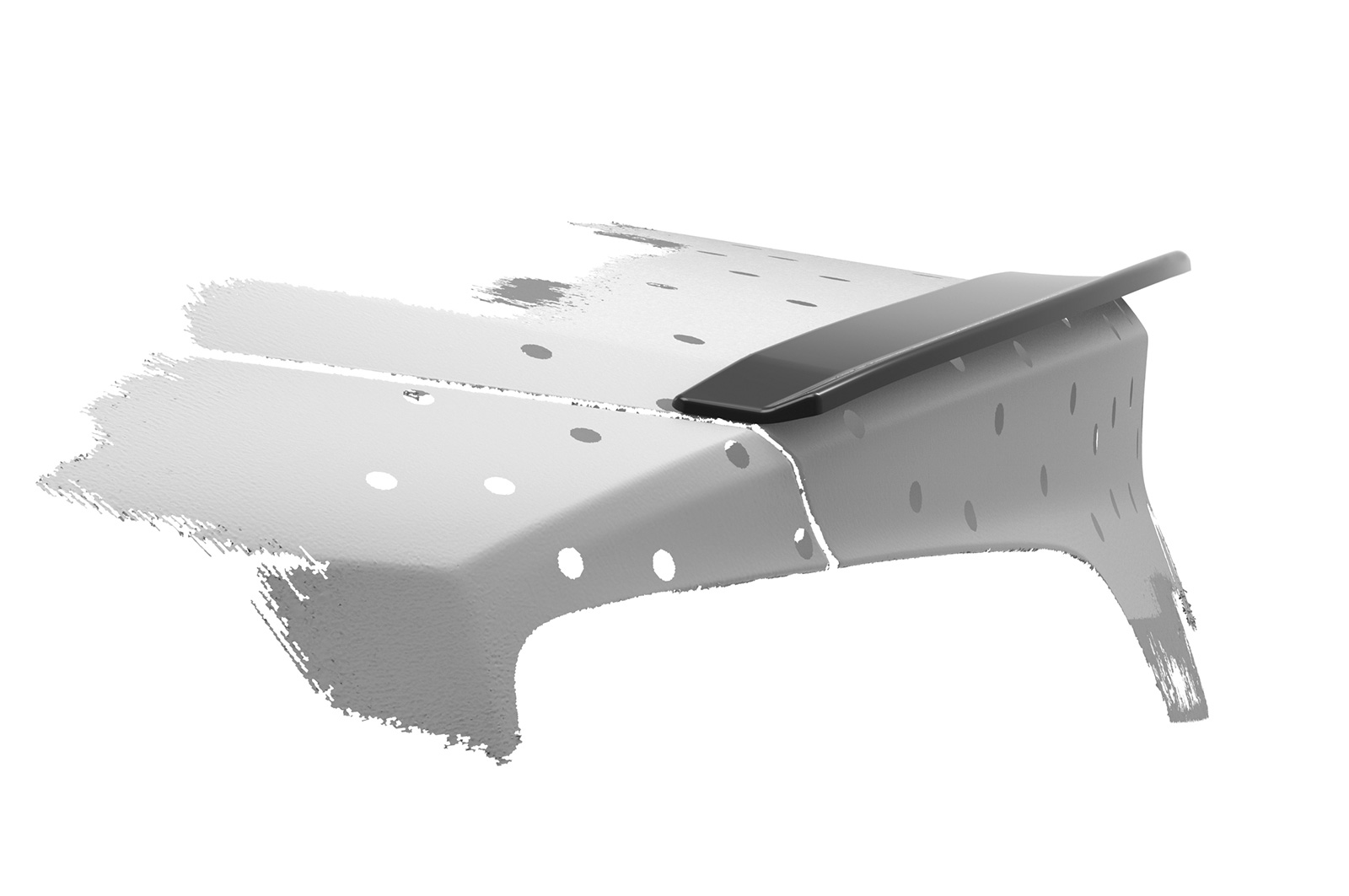 Becquet / Extension CAP pour Audi A8 / S8 D4 (Typ 4H) toutes carrosseries (2009-2017) - Fabriqué en ABS (6 finitions au choix)