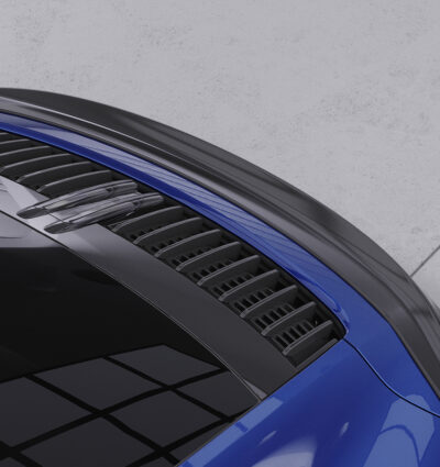 Becquet / Extension CAP pour Porsche 911 / 992 Carrera / Carrera 4 / Carrera S / Carrera 4S (depuis 2019) - Fabriqué en ABS (6 finitions au choix)