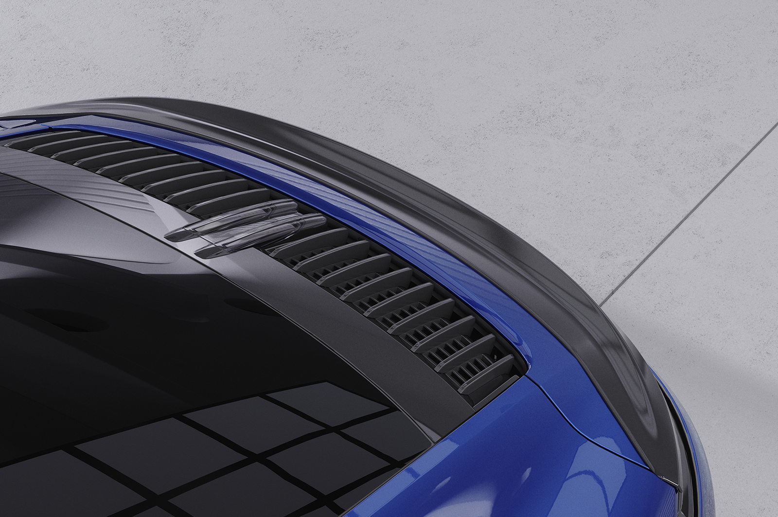 Becquet / Extension CAP pour Porsche 911 / 992 Carrera / Carrera 4 / Carrera S / Carrera 4S (depuis 2019) - Fabriqué en ABS (6 finitions au choix)