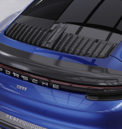 Becquet / Extension CAP pour Porsche 911 / 992 Carrera / Carrera 4 / Carrera S / Carrera 4S (depuis 2019) - Fabriqué en ABS (6 finitions au choix)