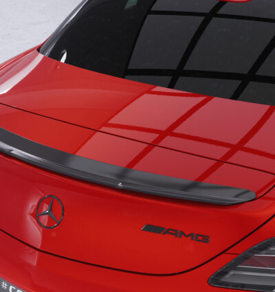 Becquet / Extension CAP pour Mercedes-Benz SLS AMG (C197 / R197) coupé / Roadster (2009-06/2014) - Fabriqué en ABS (6 finitions au choix)