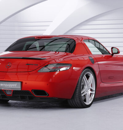 Becquet / Extension CAP pour Mercedes-Benz SLS AMG (C197 / R197) coupé / Roadster (2009-06/2014) - Fabriqué en ABS (6 finitions au choix)