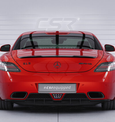 Becquet / Extension CAP pour Mercedes-Benz SLS AMG (C197 / R197) coupé / Roadster (2009-06/2014) - Fabriqué en ABS (6 finitions au choix)