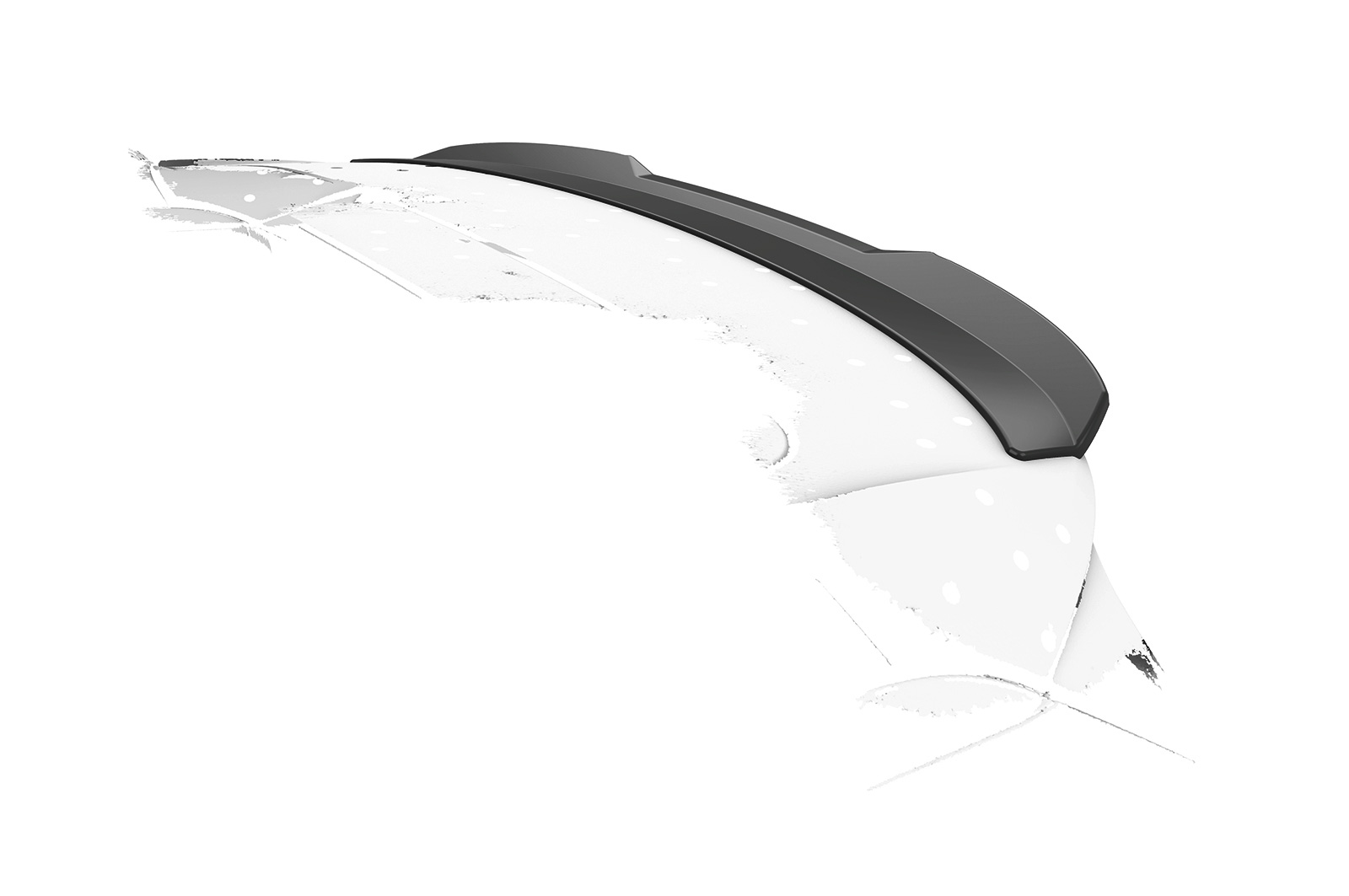 Becquet / Extension CAP pour Kia Optima (JF) Sportswagon (2015-2019) - Fabriqué en ABS (6 finitions au choix)