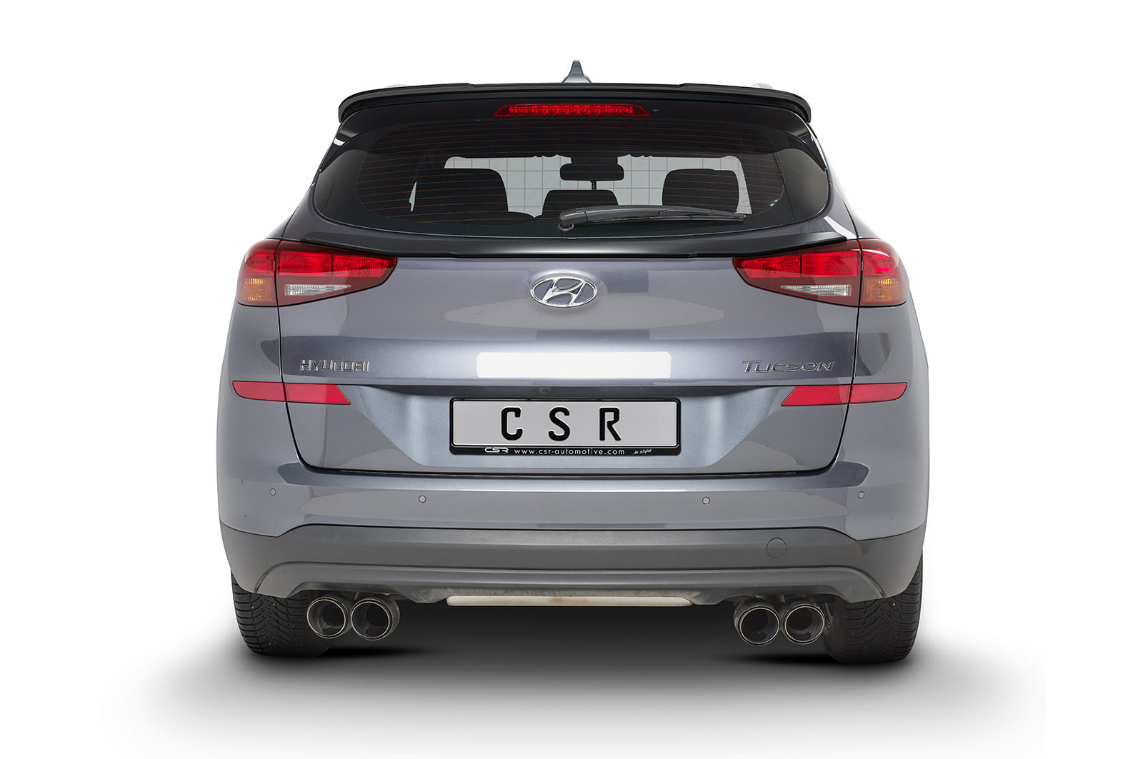 Becquet / Extension CAP pour Hyundai Tucson (TL) toutes carrosseries (2015-2020) - Fabriqué en ABS (6 finitions au choix)