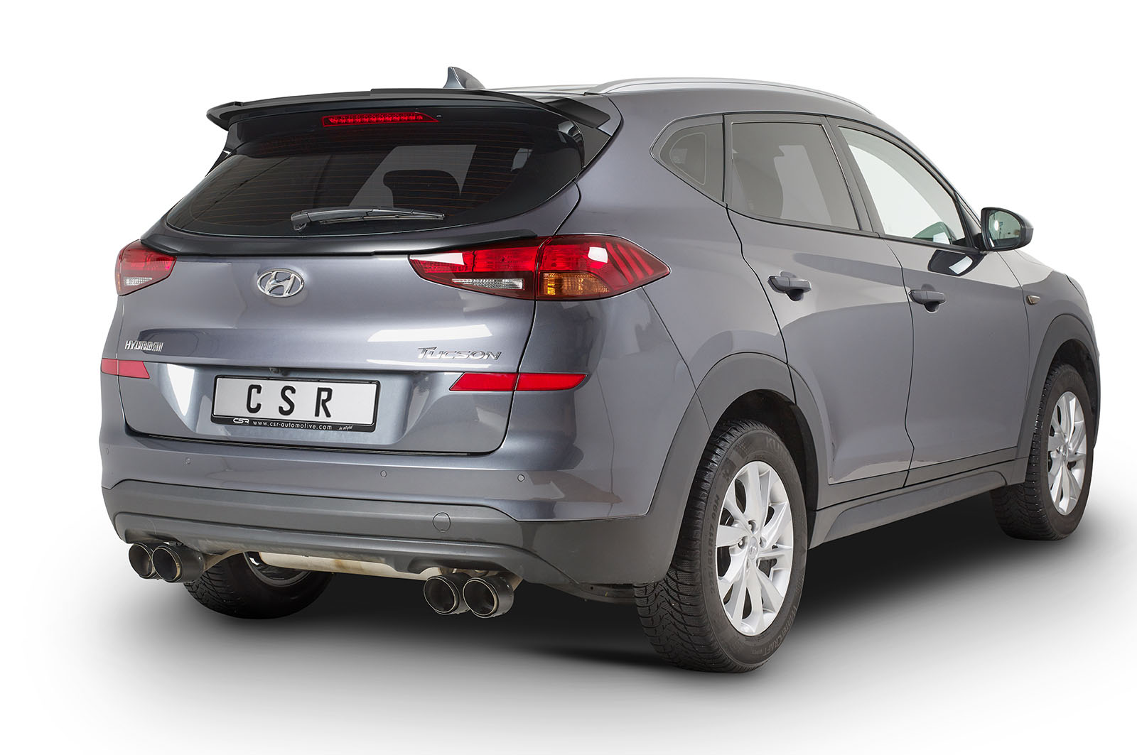 Becquet / Extension CAP pour Hyundai Tucson (TL) toutes carrosseries (2015-2020) - Fabriqué en ABS (6 finitions au choix)