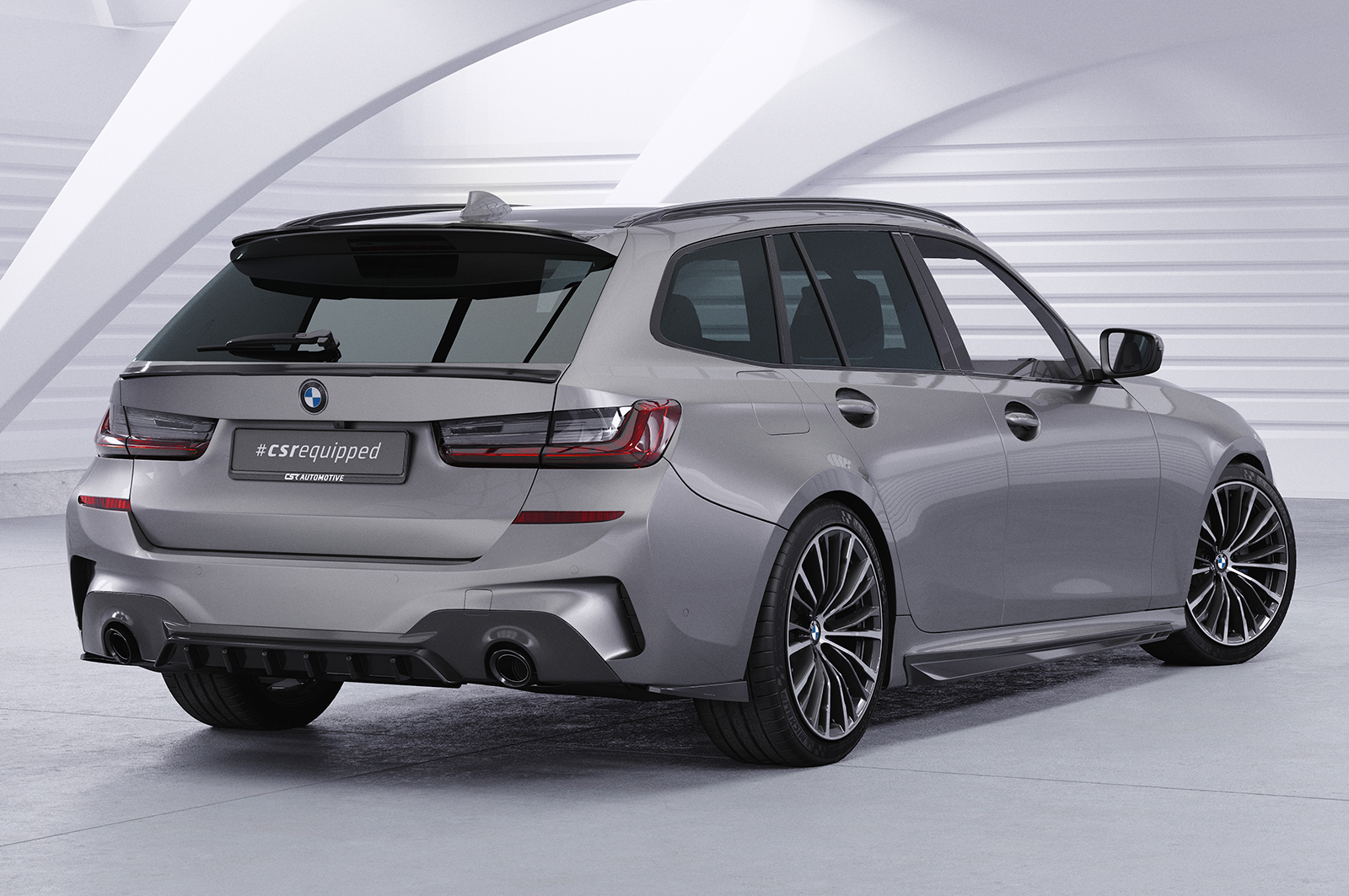 Becquet / Extension CAP pour BMW Série 3 G21 break (depuis 2019) - Fabriqué en ABS (6 finitions au choix)