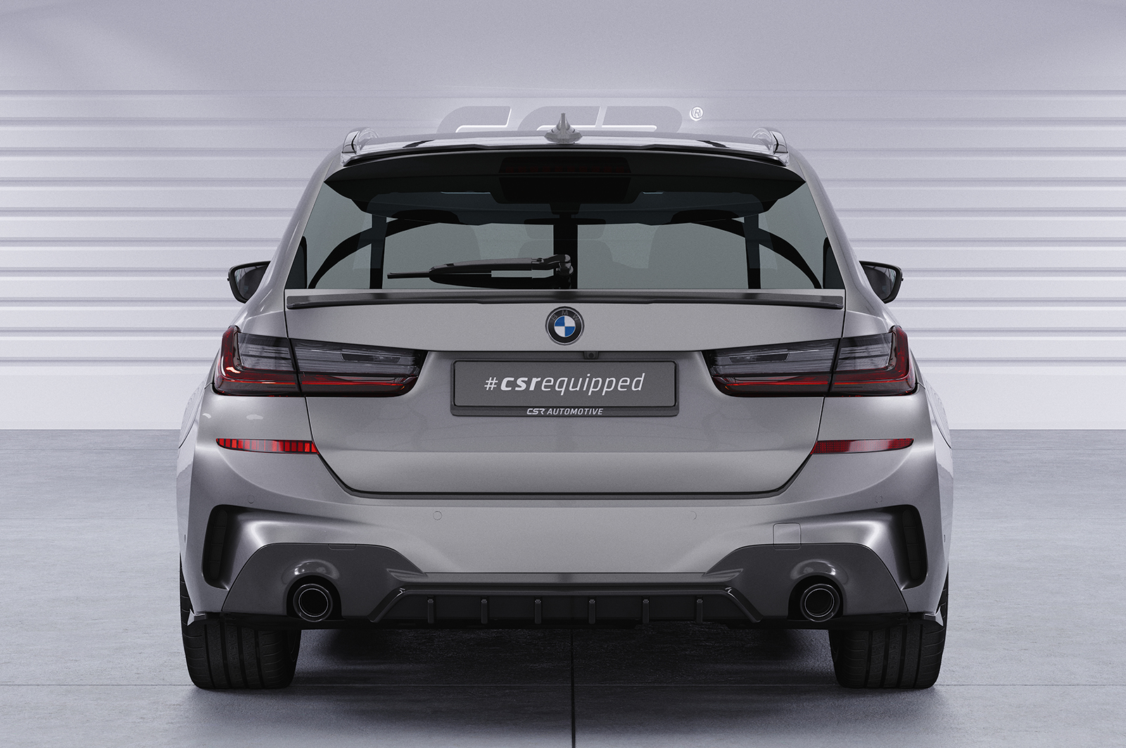 Becquet / Extension CAP pour BMW Série 3 G21 break (depuis 2019) - Fabriqué en ABS (6 finitions au choix)