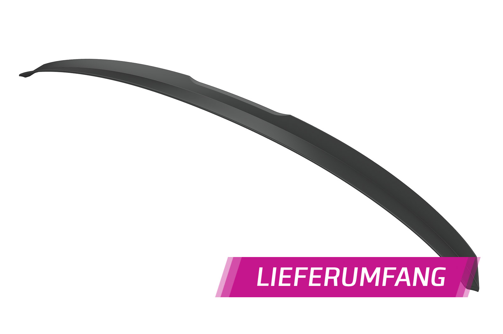 Becquet / Extension CAP pour Ford S-Max 1. Gen (WA6) toutes carrosseries (préfacelift) (2006-04/2010) - Fabriqué en ABS (6 finitions au choix)