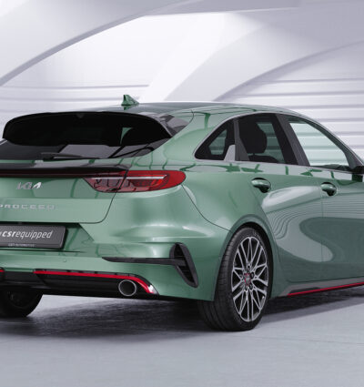Becquet / Extension CAP pour Kia Pro Ceed (CD) toutes carrosseries (depuis 2018) - Fabriqué en ABS (6 finitions au choix)