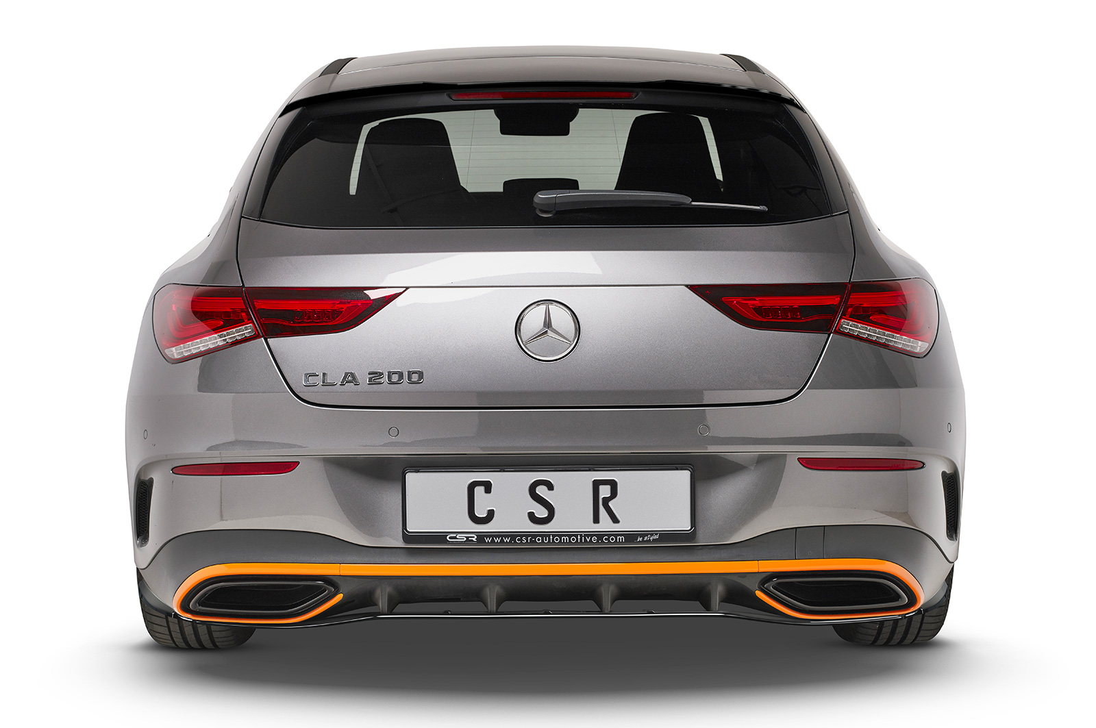 Becquet / Extension CAP pour Mercedes-Benz CLA X118 Shooting Brake (depuis 2019) - Fabriqué en ABS (6 finitions au choix)