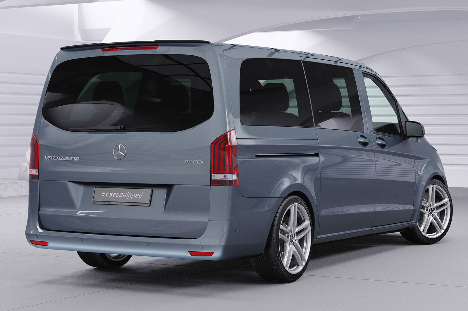 Becquet / Extension CAP pour Mercedes-Benz Vito 447 Tourer (depuis 2014) - Fabriqué en ABS (6 finitions au choix)