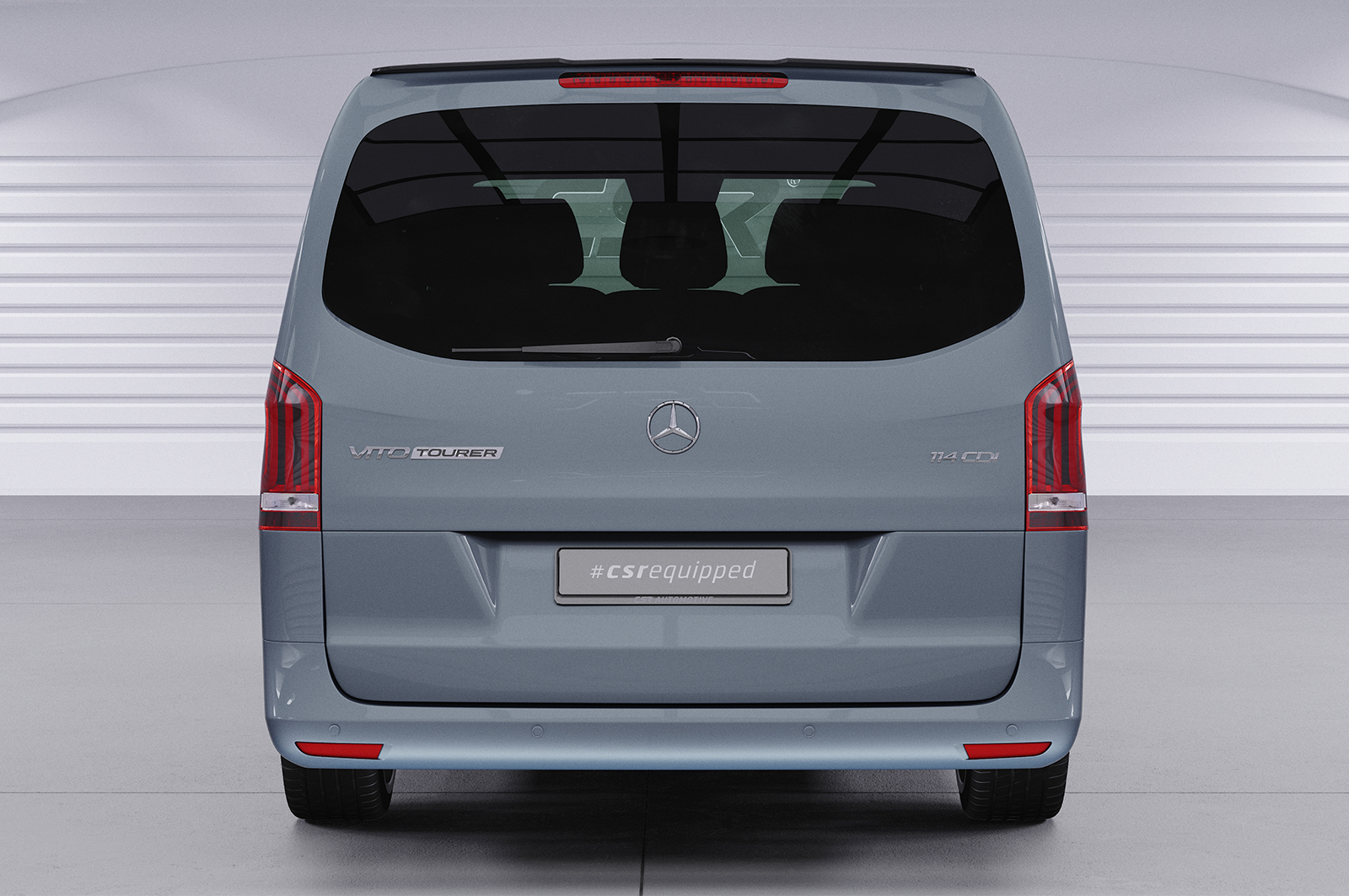 Becquet / Extension CAP pour Mercedes-Benz Vito 447 Tourer (depuis 2014) - Fabriqué en ABS (6 finitions au choix)
