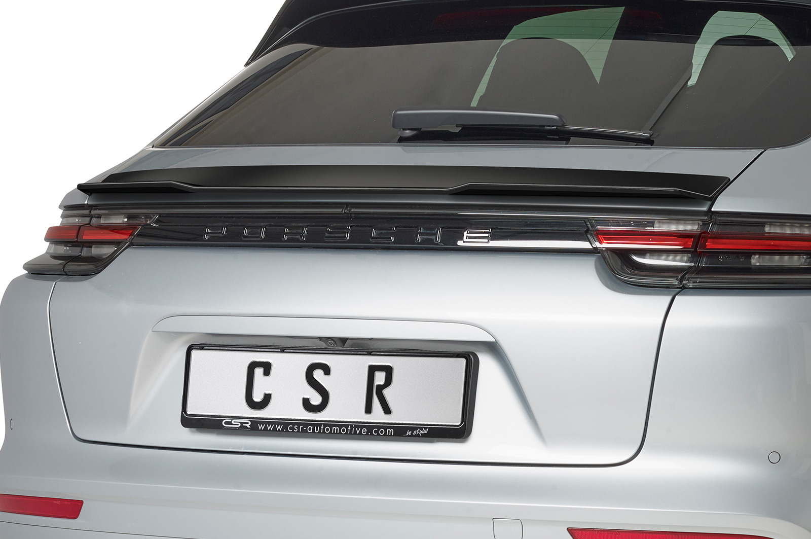 Becquet / Extension CAP pour Porsche Panamera 2 (Typ 971) Sport Turismo (depuis 2017) - Fabriqué en ABS (6 finitions au choix)