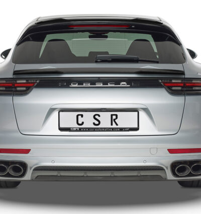 Becquet / Extension CAP pour Porsche Panamera 2 (Typ 971) Sport Turismo (depuis 2017) - Fabriqué en ABS (6 finitions au choix)