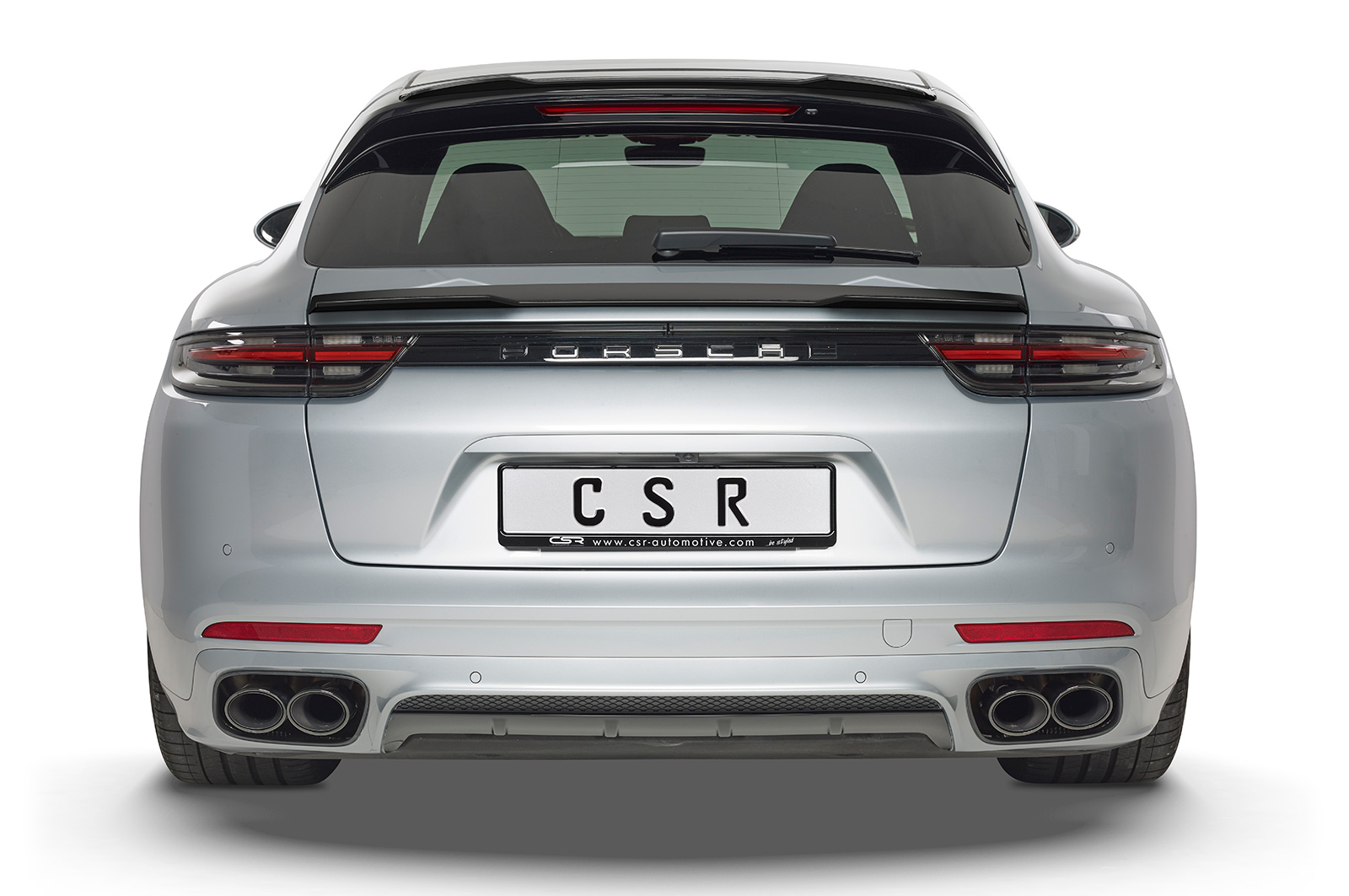 Becquet / Extension CAP pour Porsche Panamera 2 (Typ 971) Sport Turismo (depuis 2017) - Fabriqué en ABS (6 finitions au choix)