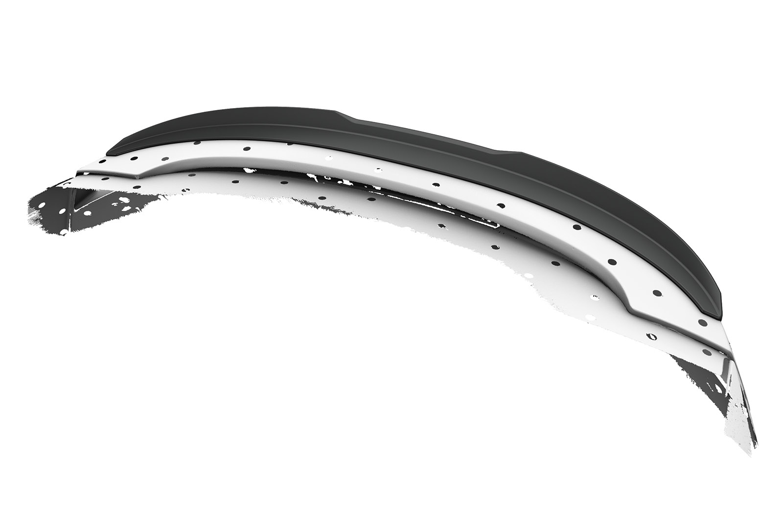 Becquet / Extension CAP pour Renault Megane II RS (2004-2008) - Fabriqué en ABS (6 finitions au choix)