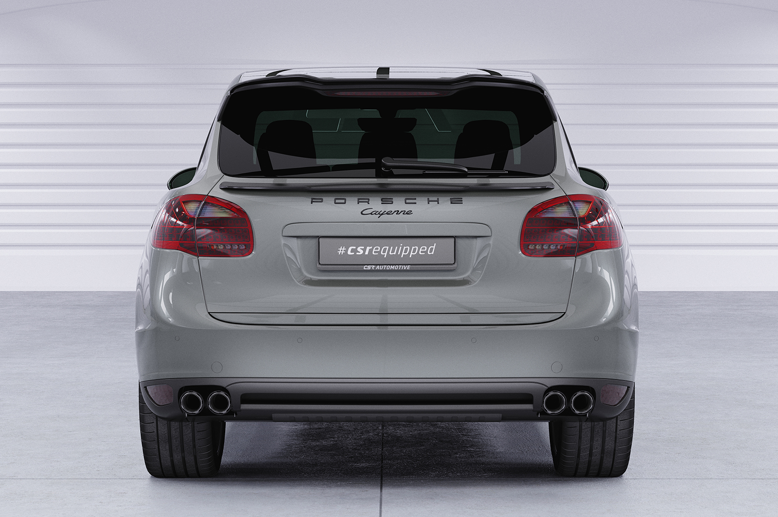 Becquet / Extension CAP pour Porsche Cayenne Typ 92A toutes carrosseries (2010-2017) - Fabriqué en ABS (6 finitions au choix)