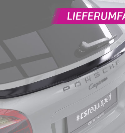Becquet / Extension CAP pour Porsche Cayenne Typ 92A toutes carrosseries (2010-2017) - Fabriqué en ABS (6 finitions au choix)