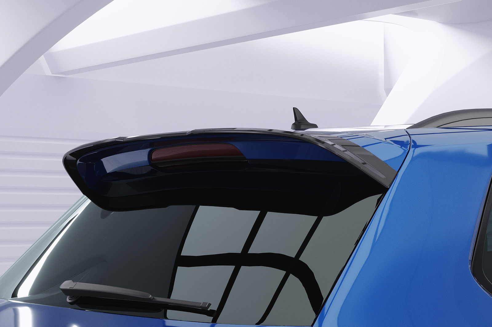 Becquet / Extension CAP pour VW Tiguan II (Typ AD1) R / R-Line (depuis 2016) - Fabriqué en ABS (6 finitions au choix)