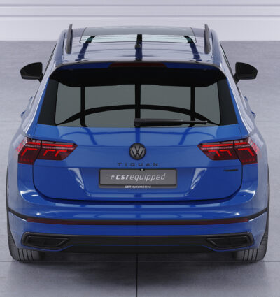 Becquet / Extension CAP pour VW Tiguan II (Typ AD1) R / R-Line (depuis 2016) - Fabriqué en ABS (6 finitions au choix)