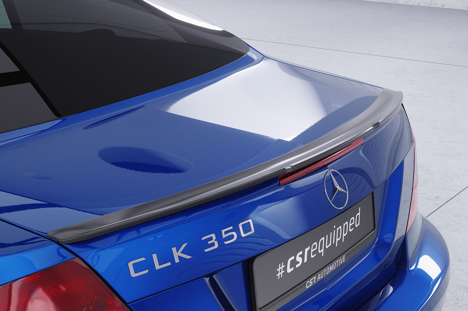 Becquet / Extension CAP pour Mercedes-Benz CLK C209 coupé / A209 cabriolet (2002-2010) - Fabriqué en ABS (6 finitions au choix)