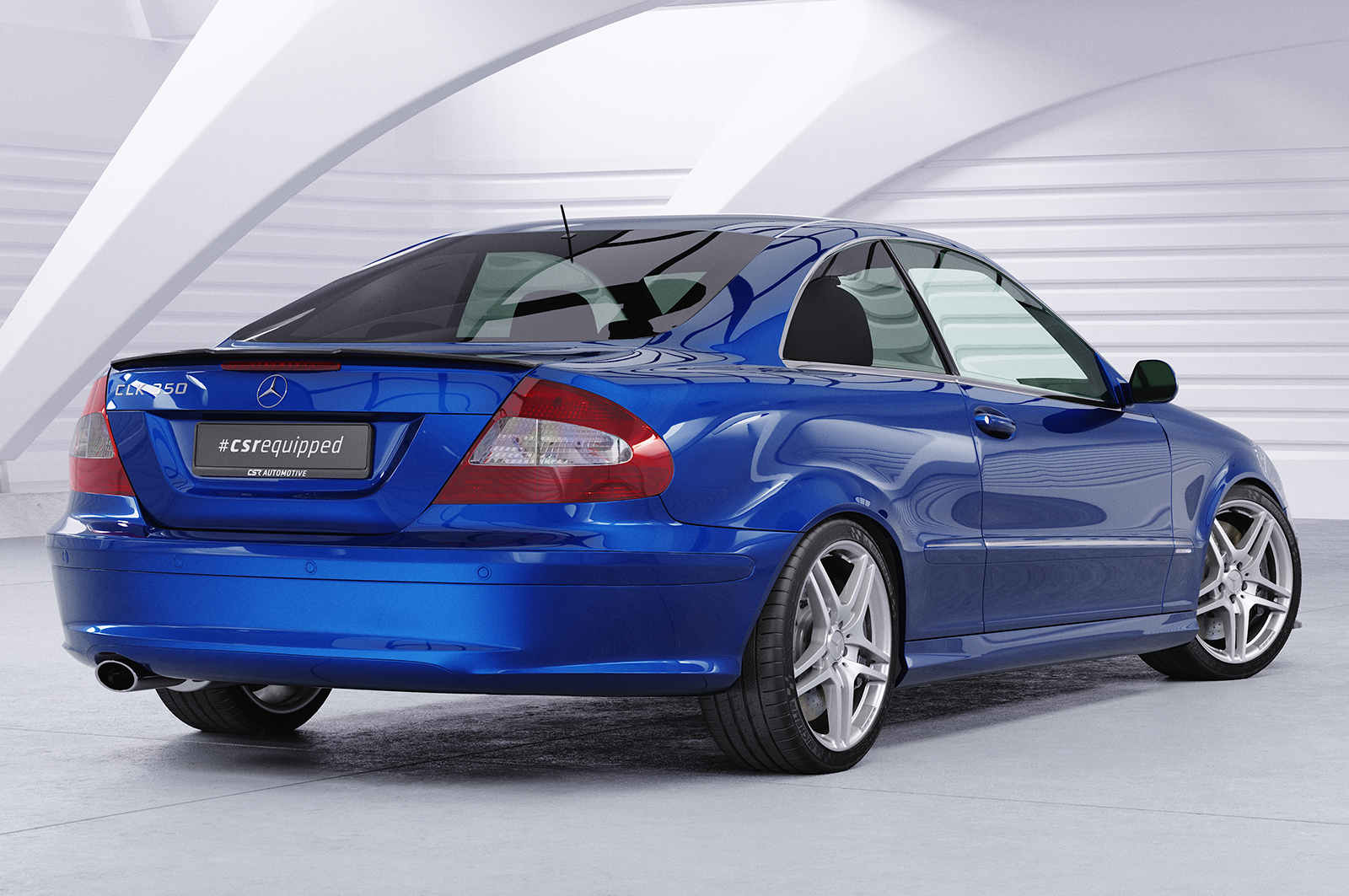 Becquet / Extension CAP pour Mercedes-Benz CLK C209 coupé / A209 cabriolet (2002-2010) - Fabriqué en ABS (6 finitions au choix)