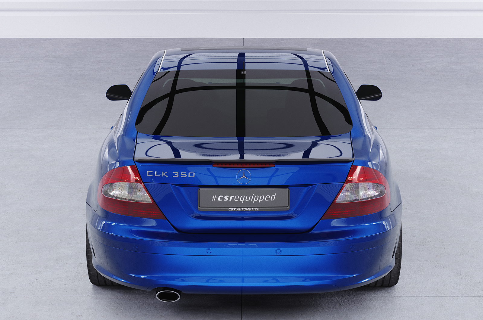 Becquet / Extension CAP pour Mercedes-Benz CLK C209 coupé / A209 cabriolet (2002-2010) - Fabriqué en ABS (6 finitions au choix)