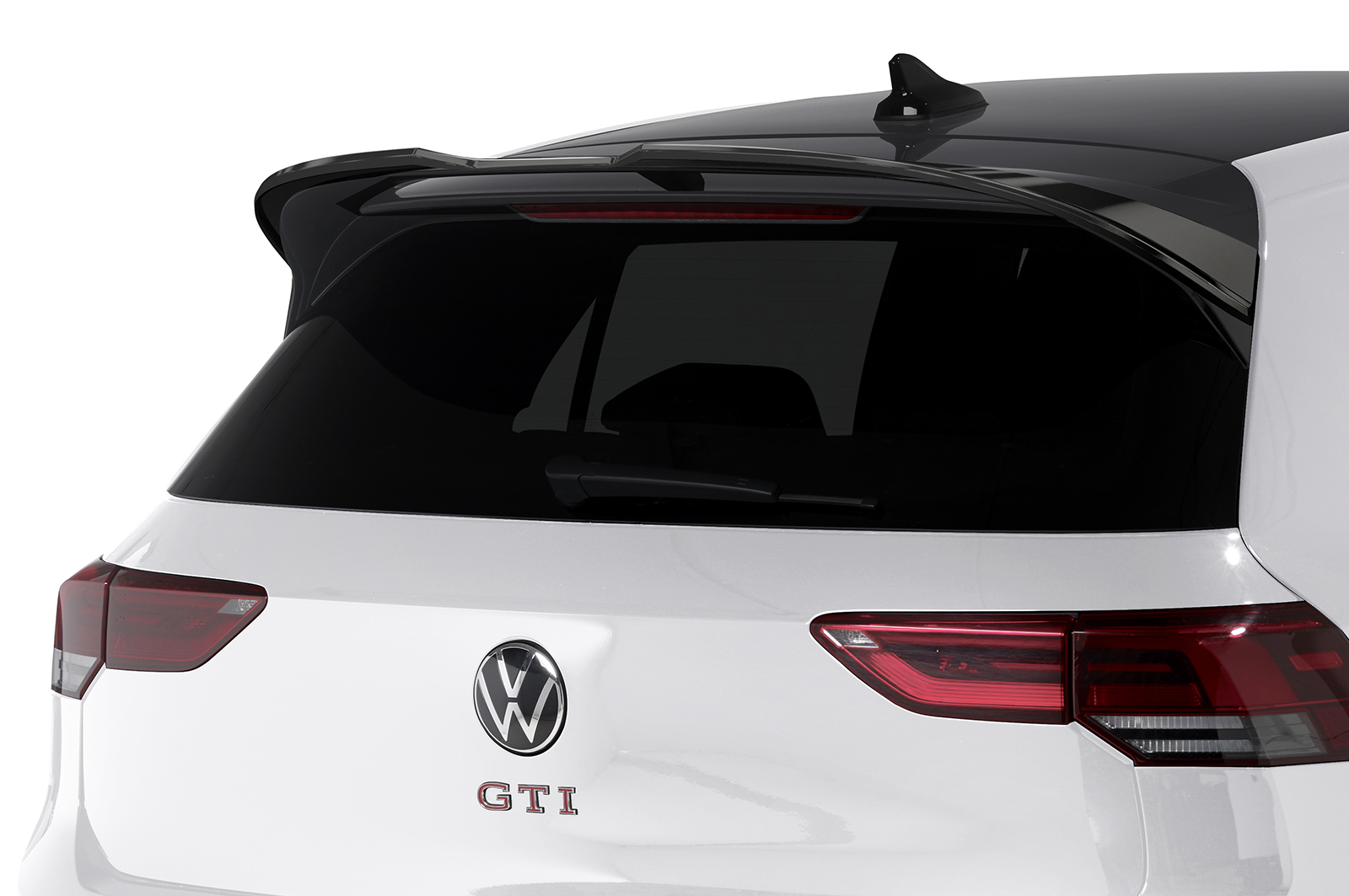 Becquet / Extension CAP pour VW Golf 8 (Typ CD) GTI Clubsport / GTI Clubsport 45 / R avec aileron Clubsport (depuis 2020) - Fabriqué en ABS (6 finitions au choix)