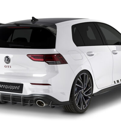 Becquet / Extension CAP pour VW Golf 8 (Typ CD) GTI Clubsport / GTI Clubsport 45 / R avec aileron Clubsport (depuis 2020) - Fabriqué en ABS (6 finitions au choix)