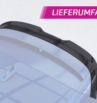 Becquet / Extension CAP pour VW Golf 8 (Typ CD) GTI Clubsport / GTI Clubsport 45 / R avec aileron Clubsport (depuis 2020) - Fabriqué en ABS (6 finitions au choix)