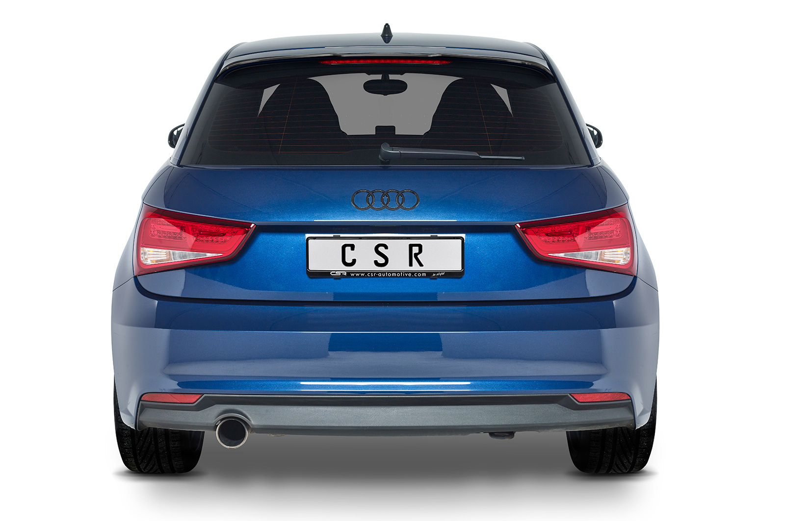 Becquet / Extension CAP pour Audi A1 8X Sportback (5 portes) facelift (2015-2018) - Fabriqué en ABS (6 finitions au choix)