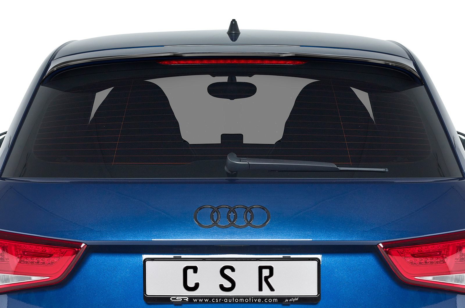 Becquet / Extension CAP pour Audi A1 8X Sportback (5 portes) facelift (2015-2018) - Fabriqué en ABS (6 finitions au choix)
