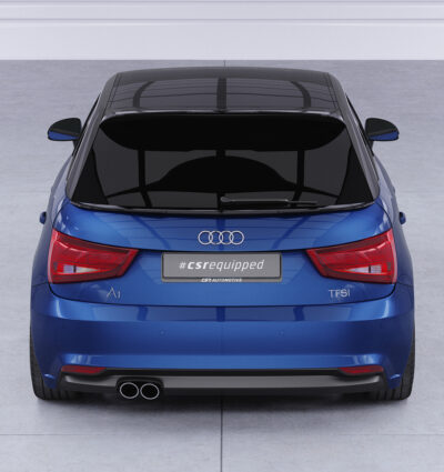 Becquet / Extension CAP pour Audi A1 8X Sportback (5 portes) facelift (2015-2018) - Fabriqué en ABS (6 finitions au choix)