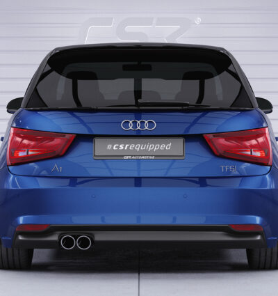 Becquet / Extension CAP pour Audi A1 8X Sportback (5 portes) facelift (2015-2018) - Fabriqué en ABS (6 finitions au choix)