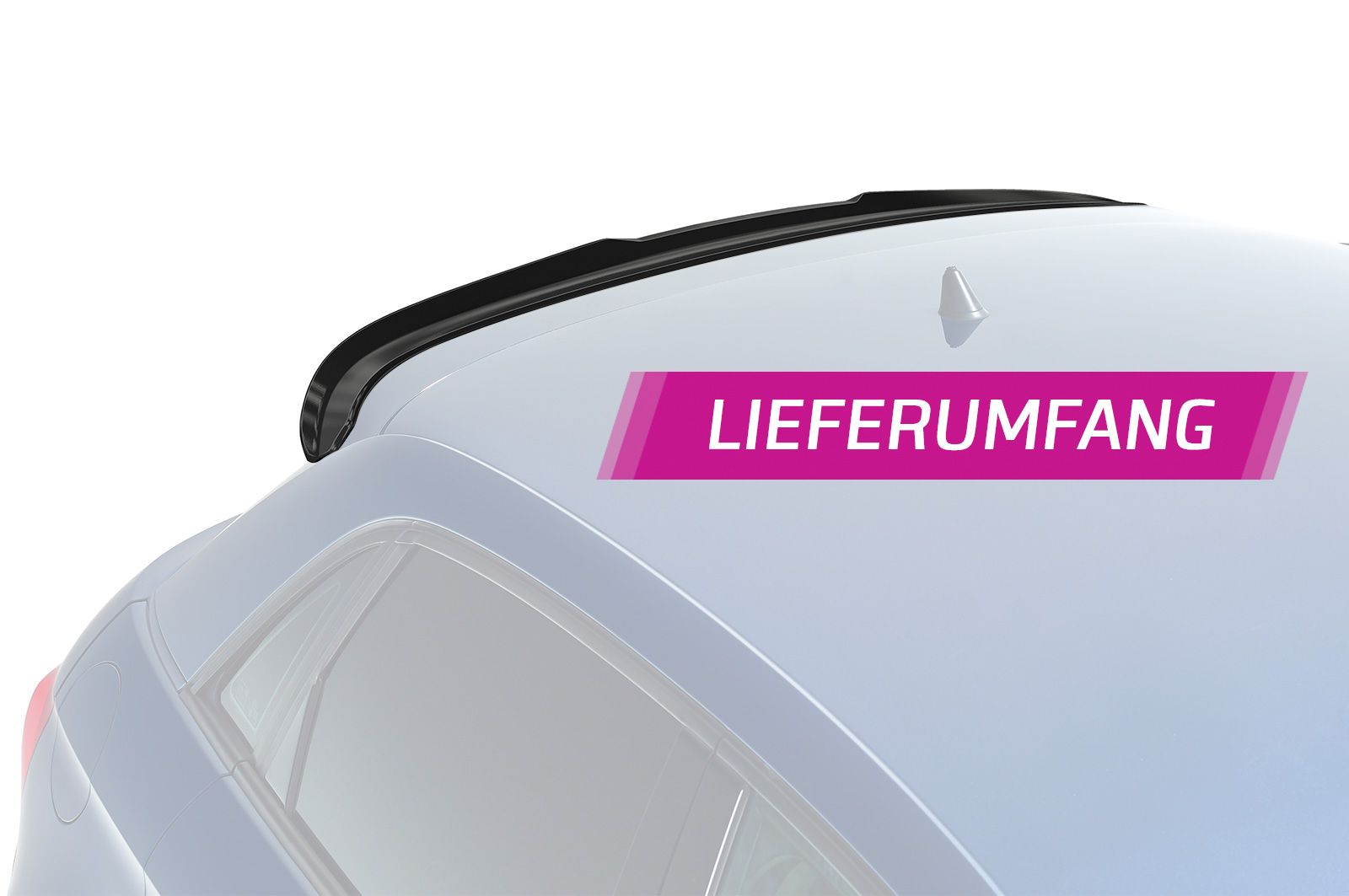 Becquet / Extension CAP pour Audi A1 8X Sportback (5 portes) facelift (2015-2018) - Fabriqué en ABS (6 finitions au choix)
