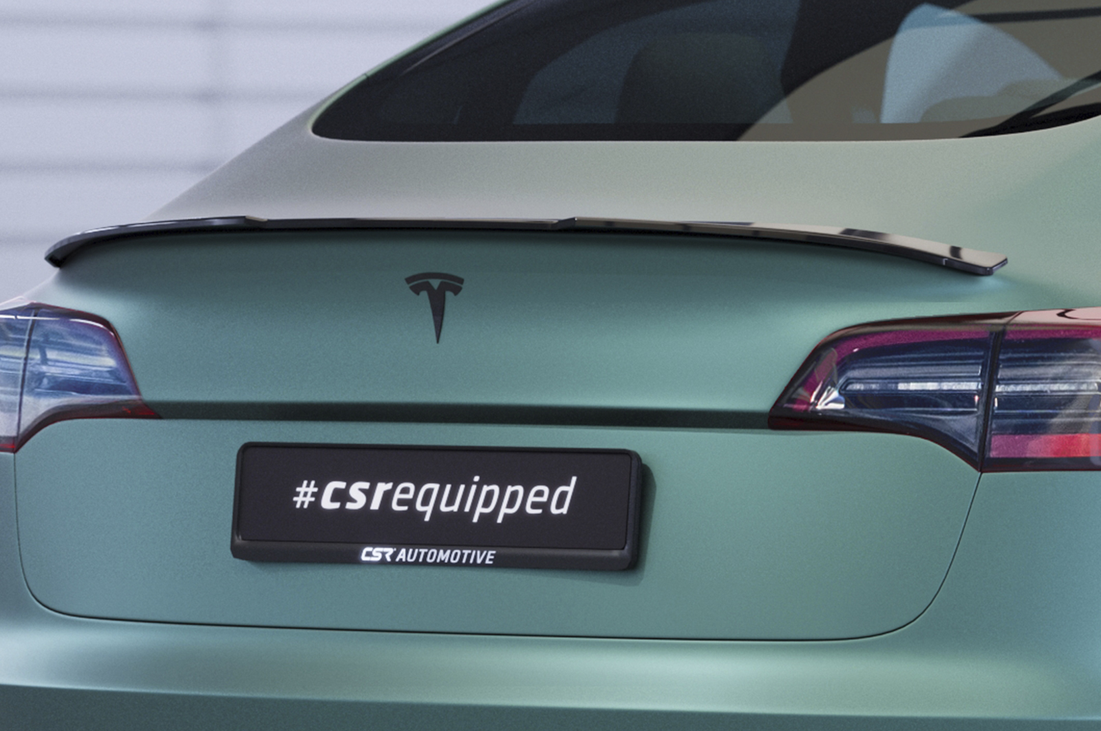 Becquet / Extension CAP pour Tesla Model 3 toutes carrosseries (depuis 2017) - Fabriqué en ABS (6 finitions au choix)