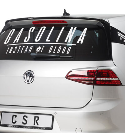 Becquet / Extension CAP pour VW Golf 7 finition de base (2012-2019) - Fabriqué en ABS (6 finitions au choix)