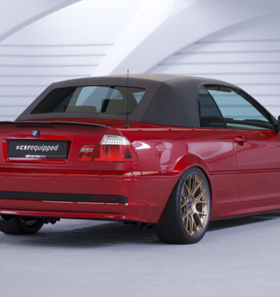 Becquet / Extension CAP pour BMW Série 3 E46 cabriolet / coupé (1998-2007) - Fabriqué en ABS (6 finitions au choix)