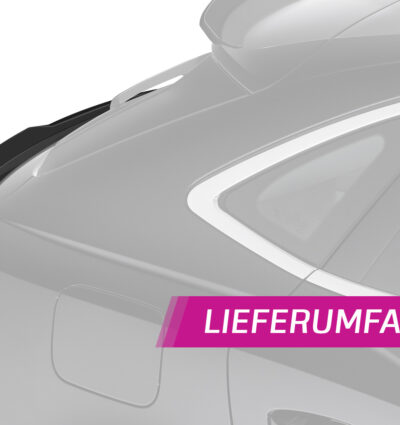 Becquet / Extension CAP pour Audi Q3 (Typ F3) Sportback (depuis 2019) - Fabriqué en ABS (6 finitions au choix)