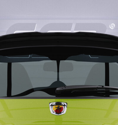 Becquet / Extension CAP pour Fiat Abarth 595 toutes carrosseries (depuis 08/2012) - Fabriqué en ABS (6 finitions au choix)