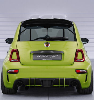 Becquet / Extension CAP pour Fiat Abarth 595 toutes carrosseries (depuis 08/2012) - Fabriqué en ABS (6 finitions au choix)