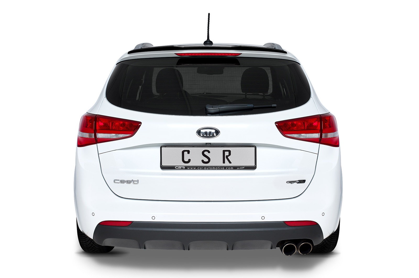 Becquet / Extension CAP pour Kia Ceed (JD) SW (04/2012-2018) - Fabriqué en ABS (6 finitions au choix)