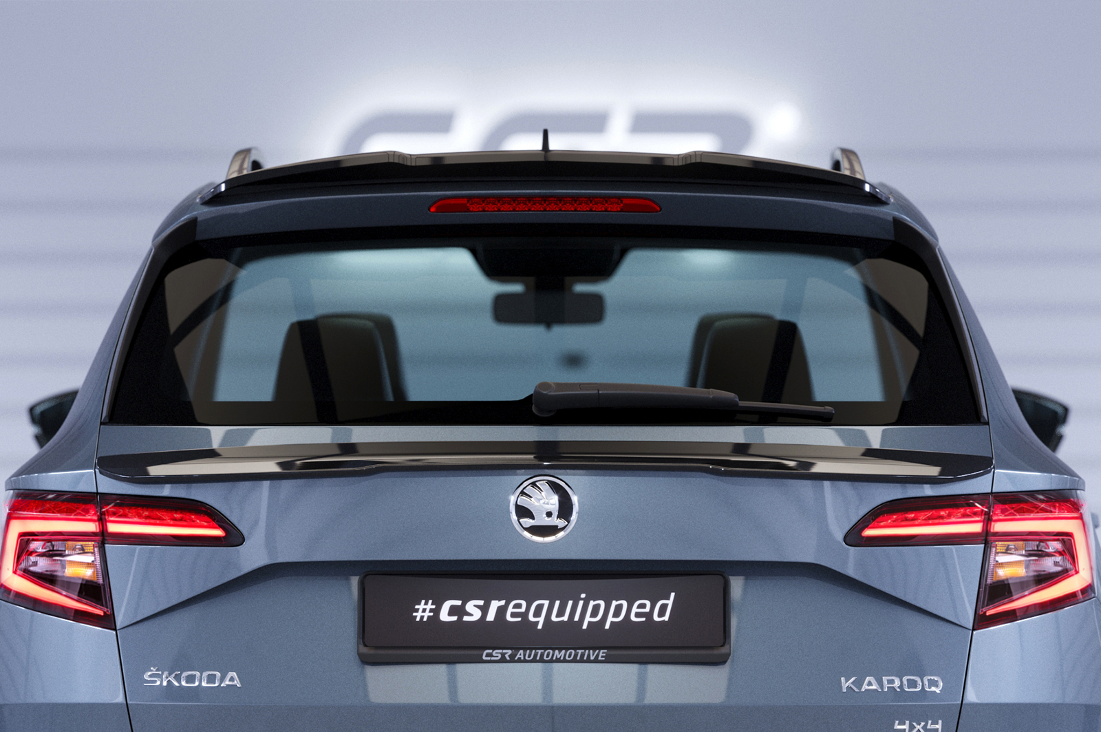 Becquet / Extension CAP pour Skoda Karoq toutes carrosseries (depuis 2017) - Fabriqué en ABS (6 finitions au choix)