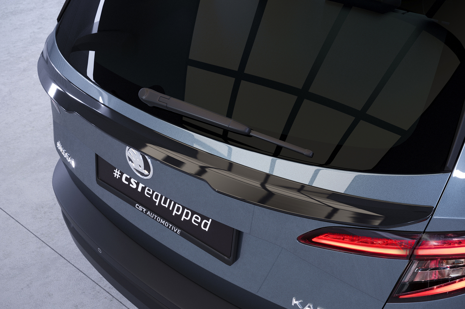 Becquet / Extension CAP pour Skoda Karoq toutes carrosseries (depuis 2017) - Fabriqué en ABS (6 finitions au choix)