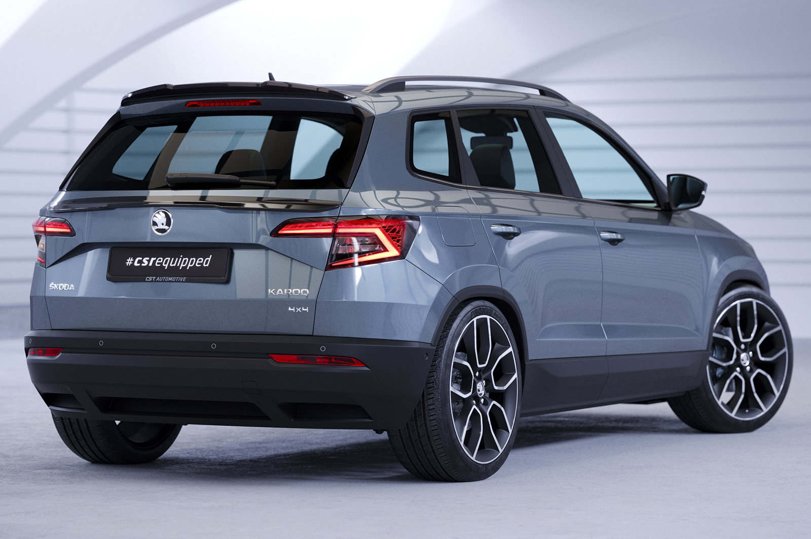 Becquet / Extension CAP pour Skoda Karoq toutes carrosseries (depuis 2017) - Fabriqué en ABS (6 finitions au choix)