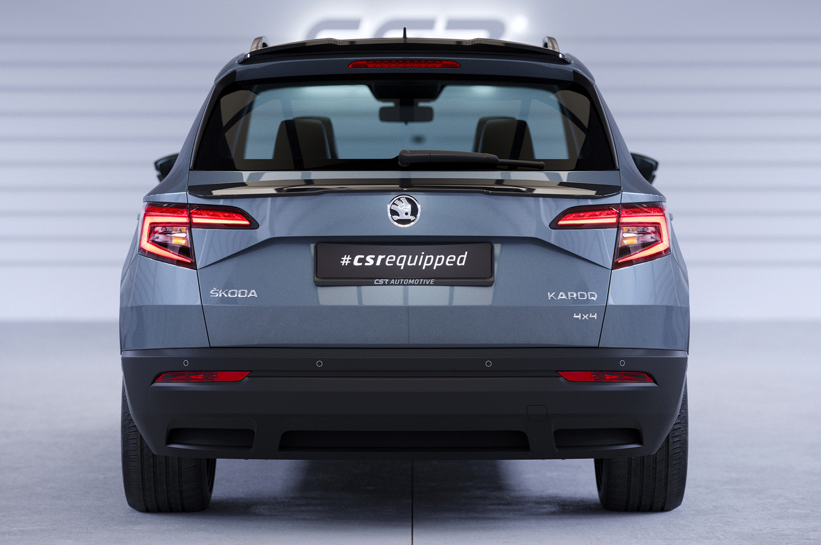 Becquet / Extension CAP pour Skoda Karoq toutes carrosseries (depuis 2017) - Fabriqué en ABS (6 finitions au choix)