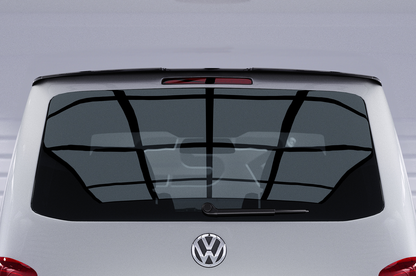 Becquet / Extension CAP pour VW T5 toutes carrosseries (2003-2015) - Fabriqué en ABS (6 finitions au choix)